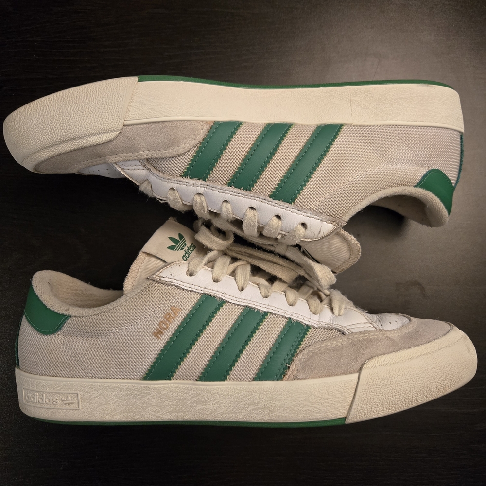 ADIDAS SKATEBOARDING NORA SHOE WHITE GREEN